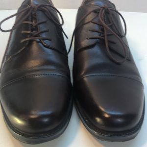 Chaps Brown Derby Dress Shoes Size 13
